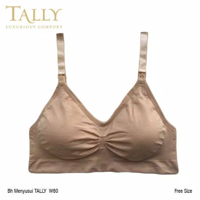 TALLY bra menyusui Seamless W 80 busa tipis tanpa kawat