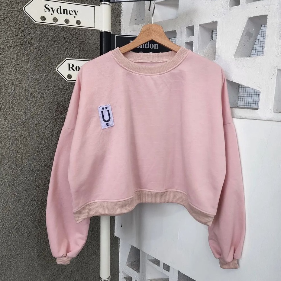 Sweater Wanita Terbaru U Croope Bahan Pleece Korean Style