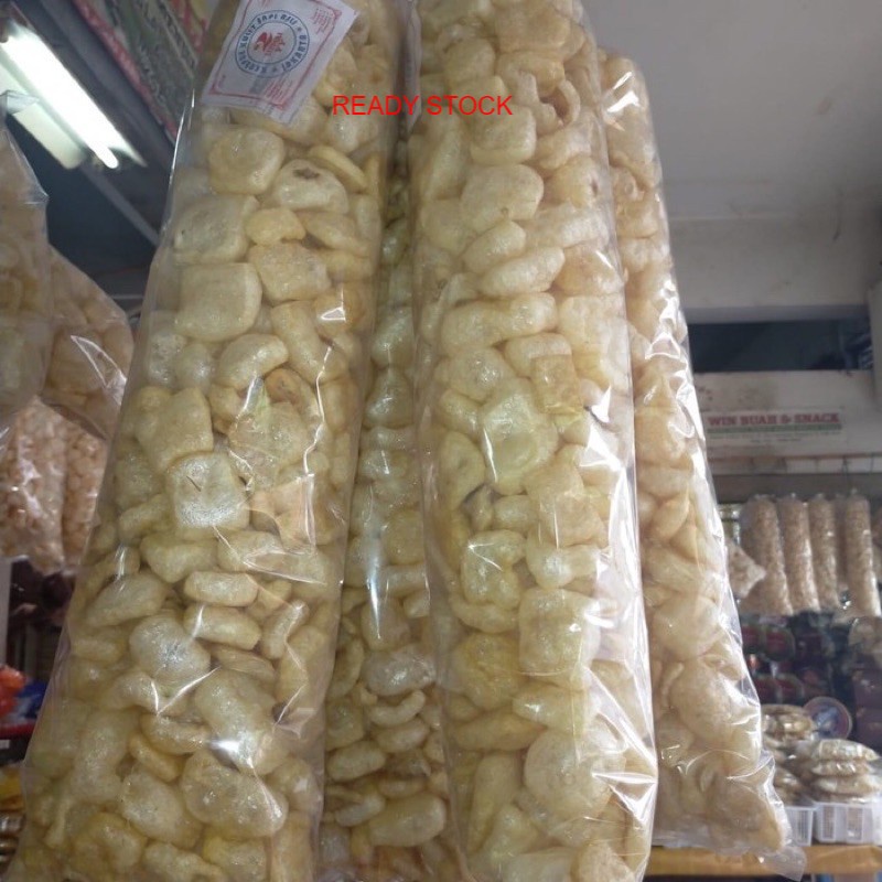 

[ RECOMENDED ] NUSA FOOD HITS BOOMING VIRAL PEDAS Kerupuk Kulit Sapi Asli 100%, ISI 250 GRAM MURAH