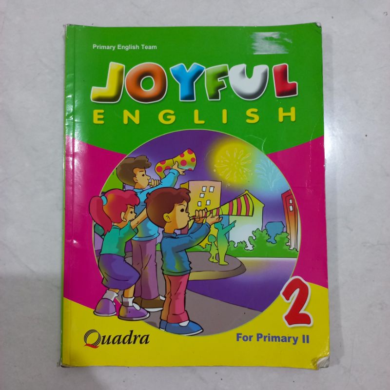 Buku Paket Cetak Joyful English Kelas 2 Quadra For Primary II | Pelajaran Bahasa Inggris Kelas II SD
