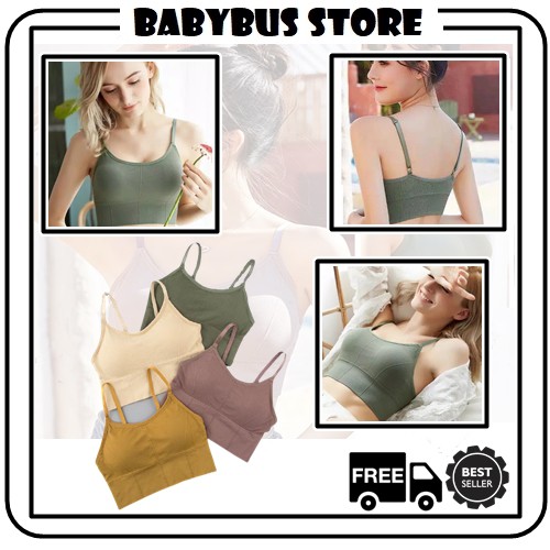 BBS BRA-326 WANITA TANPA KAWAT BAHAN HALUS BH PAKAIAN DALAM BRA PUSH UP ELASTIS SEXY