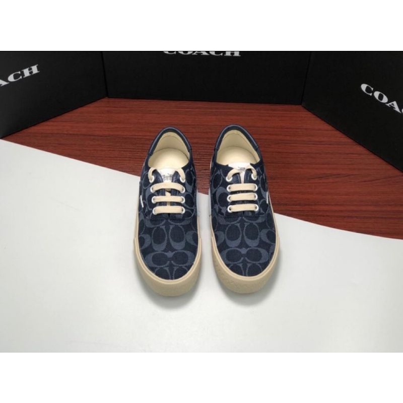 sepatu coach new flat ori