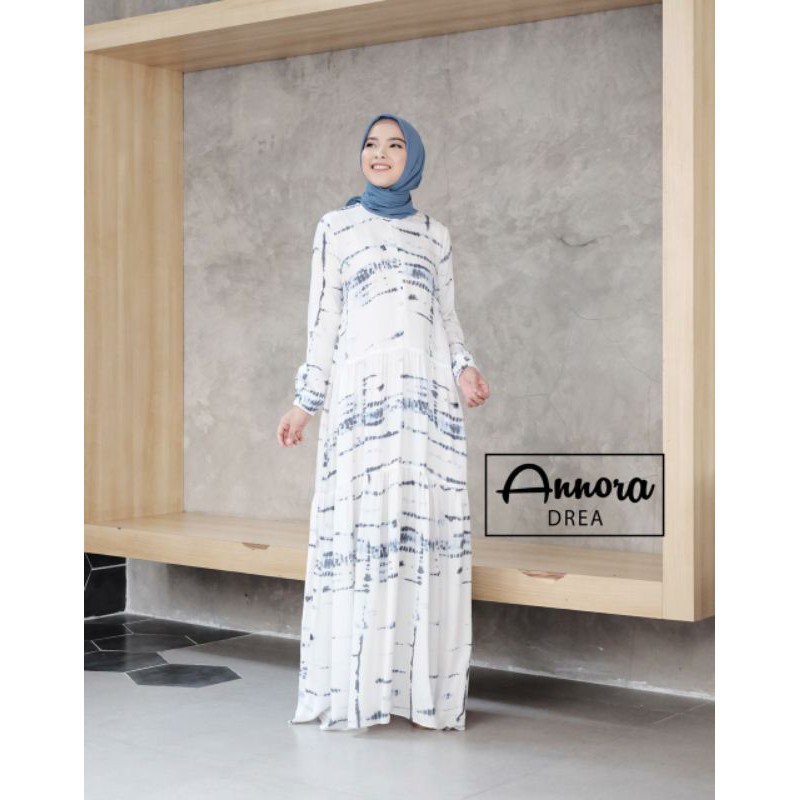 Gamis Katun Drea Dress original Annora