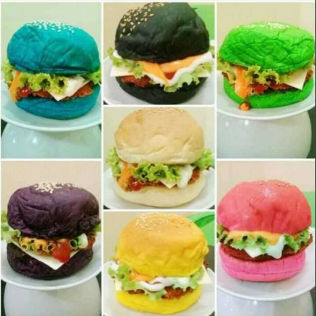 

Rainbow Burger