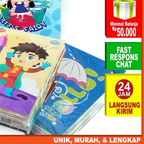 

✻ IDOLMART Buku Tulis SIDU isi 38 Lembar Sinar Dunia 1 Pack Isi 10 Buku - cowok, Sidu Isi 38 ✫