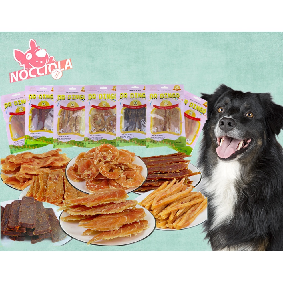 Snack Hewan Peliharaan Snack Anjing Snack Kucing Cemilan Kucing 100g Ayam Bebek Daging Sapi