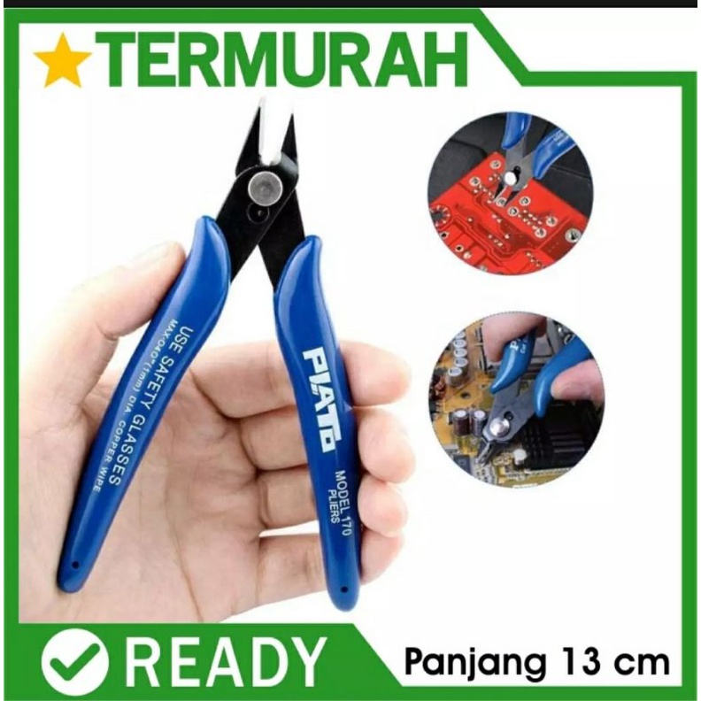 TANG POTONG KAWAT ELEKTRONIK PLATO USE ORIGINAL