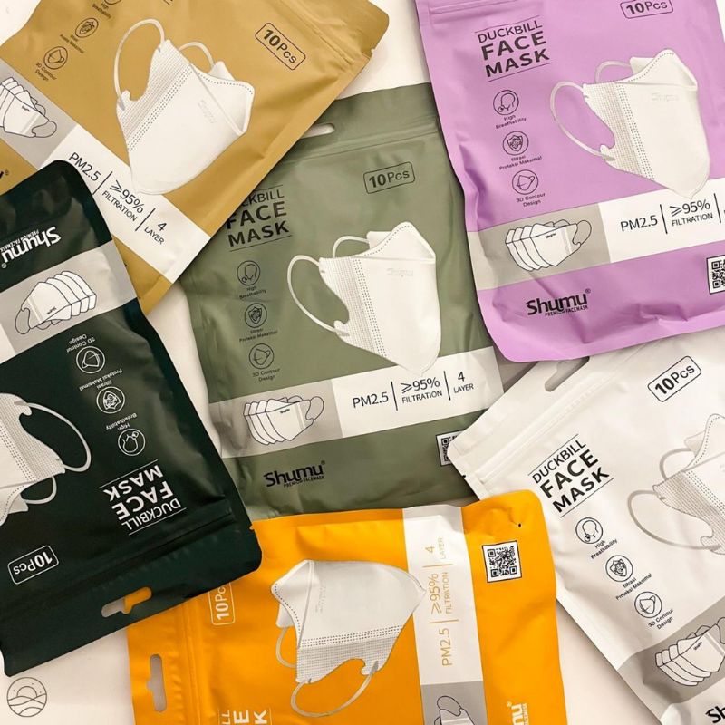 shumu duckbill 4ply isi 10 pcs