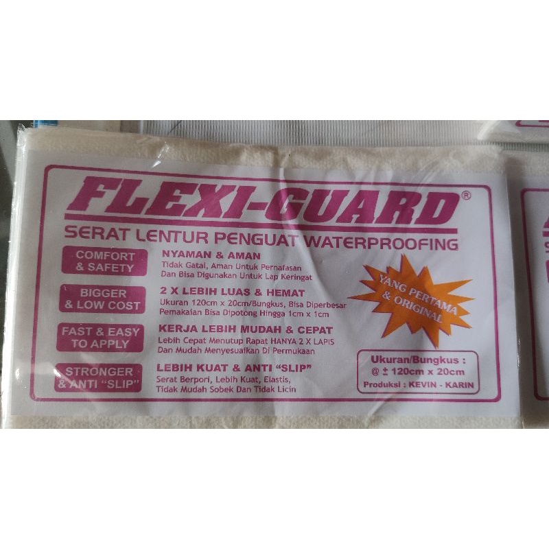 SERAT TISU AQUAPROOF WATEPROOFING ANTI BOCOR | SERAT TISSUE