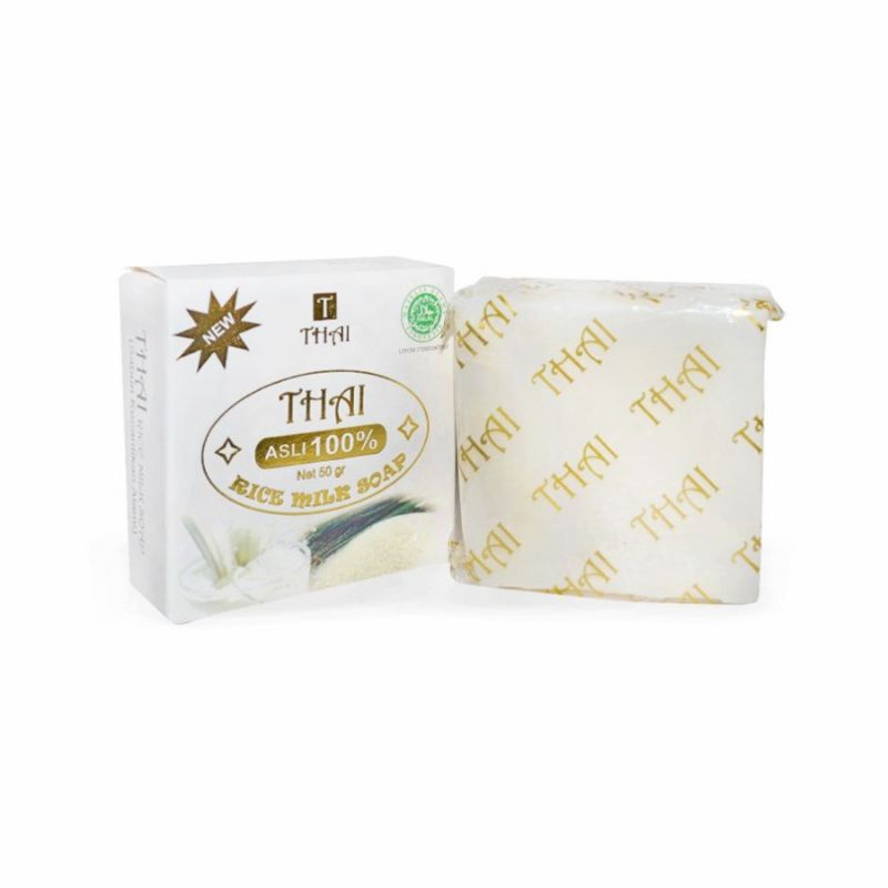 THAI GOATS MILK BRIGHTENING SOAP SABUN BERAS SUSU KAMBING PEMUTIH BADAN