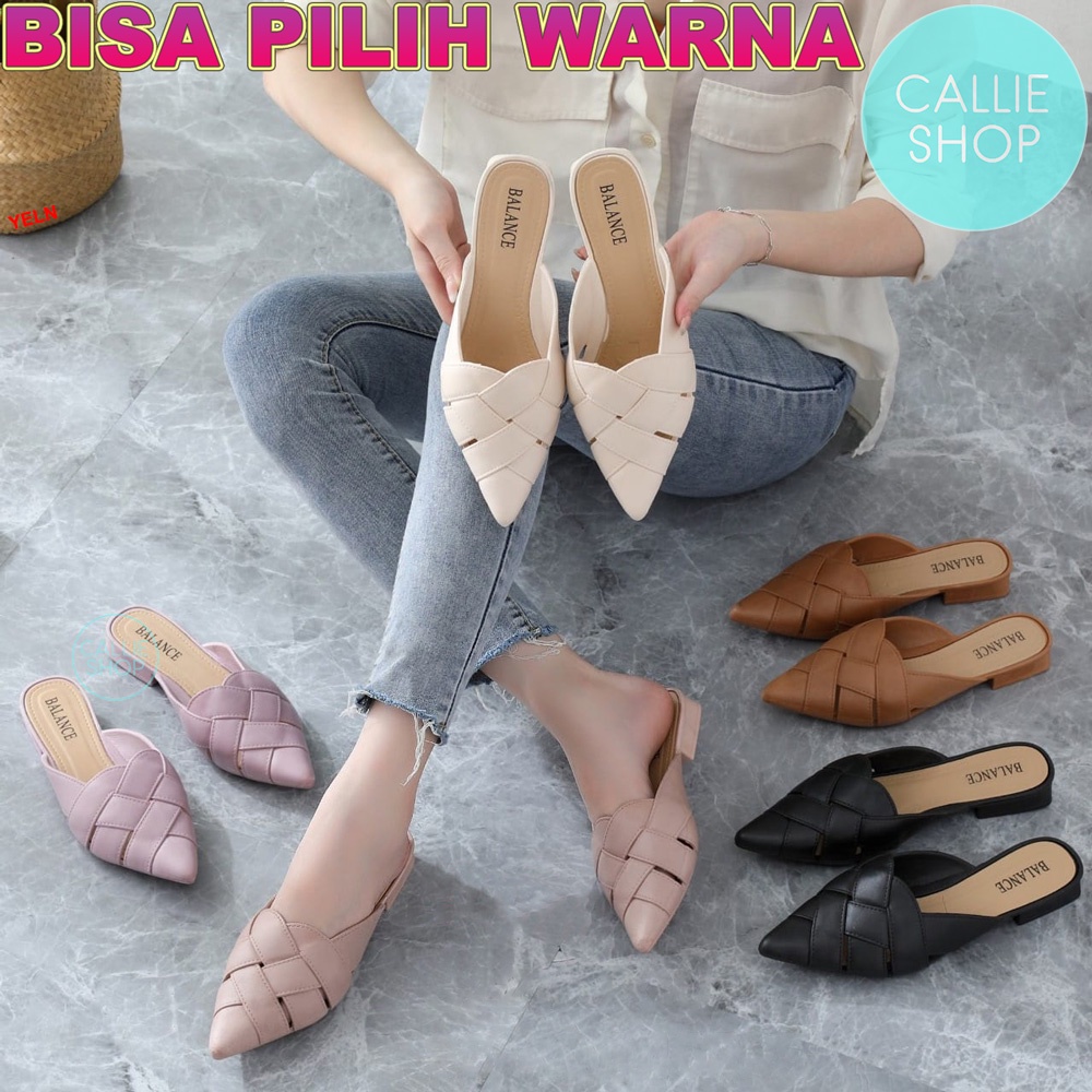 Sandal Wanita Mules Cantik Jelly Balance C221 BUSKTPT