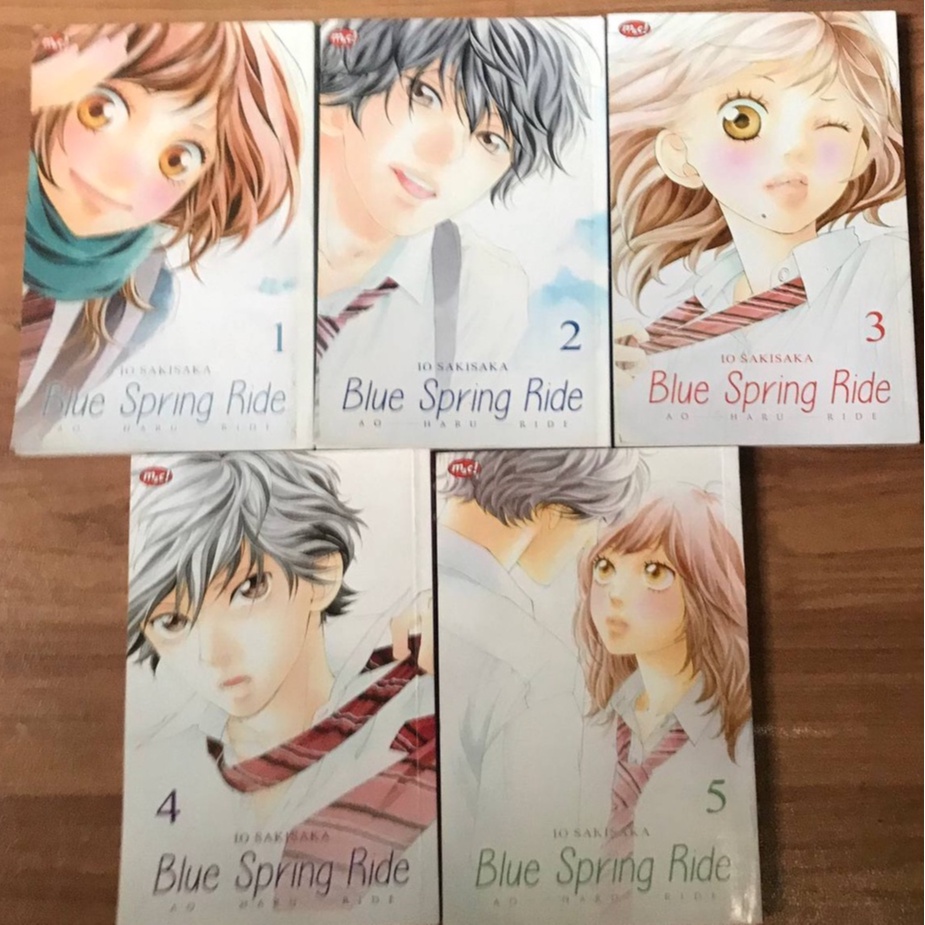 [ KOMIK ] BLUE SPRING RIDE (AO HARU RIDE) 1 2 3 4 5 (SET 1-5) Preloved / Second / Bekas
