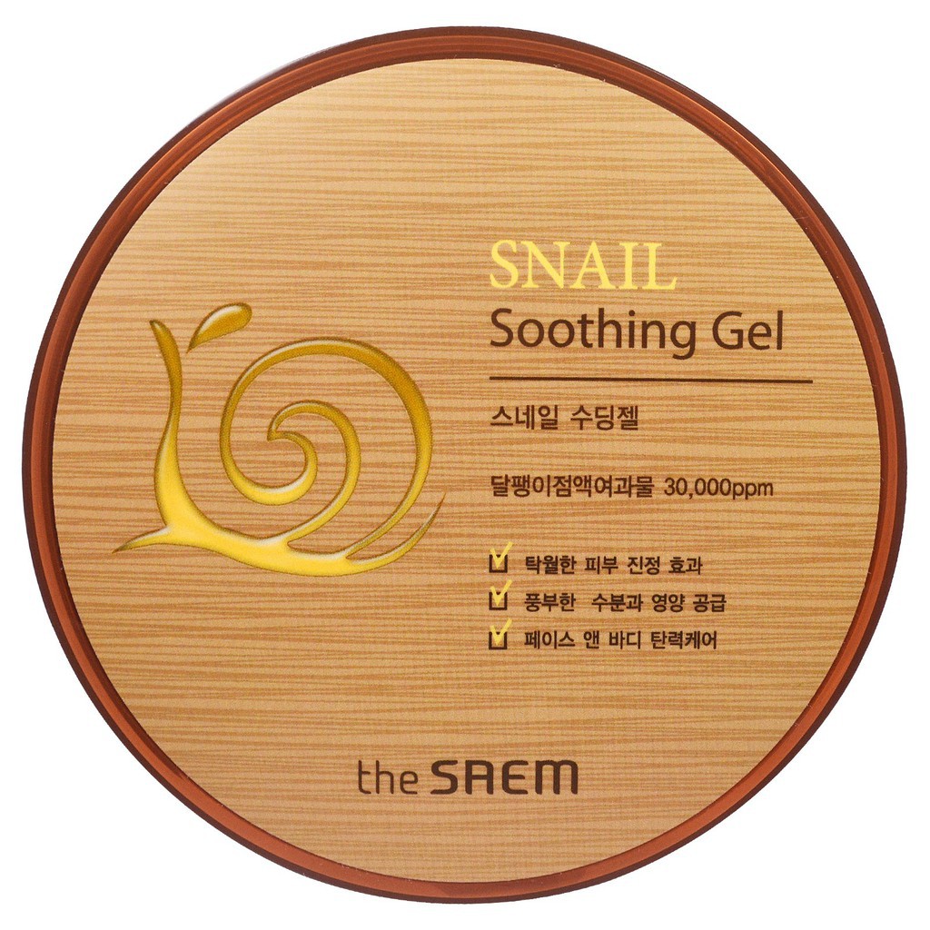 The Saem Snail Soothing Gel 300ml thesaem