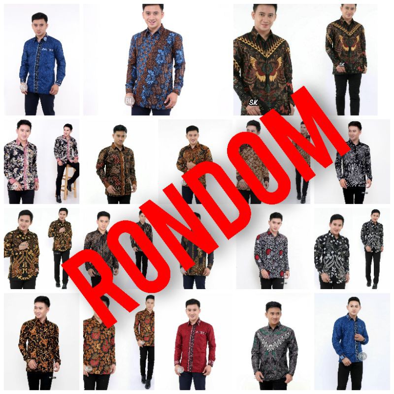 BATIK PRIA MOTIF RONDOM