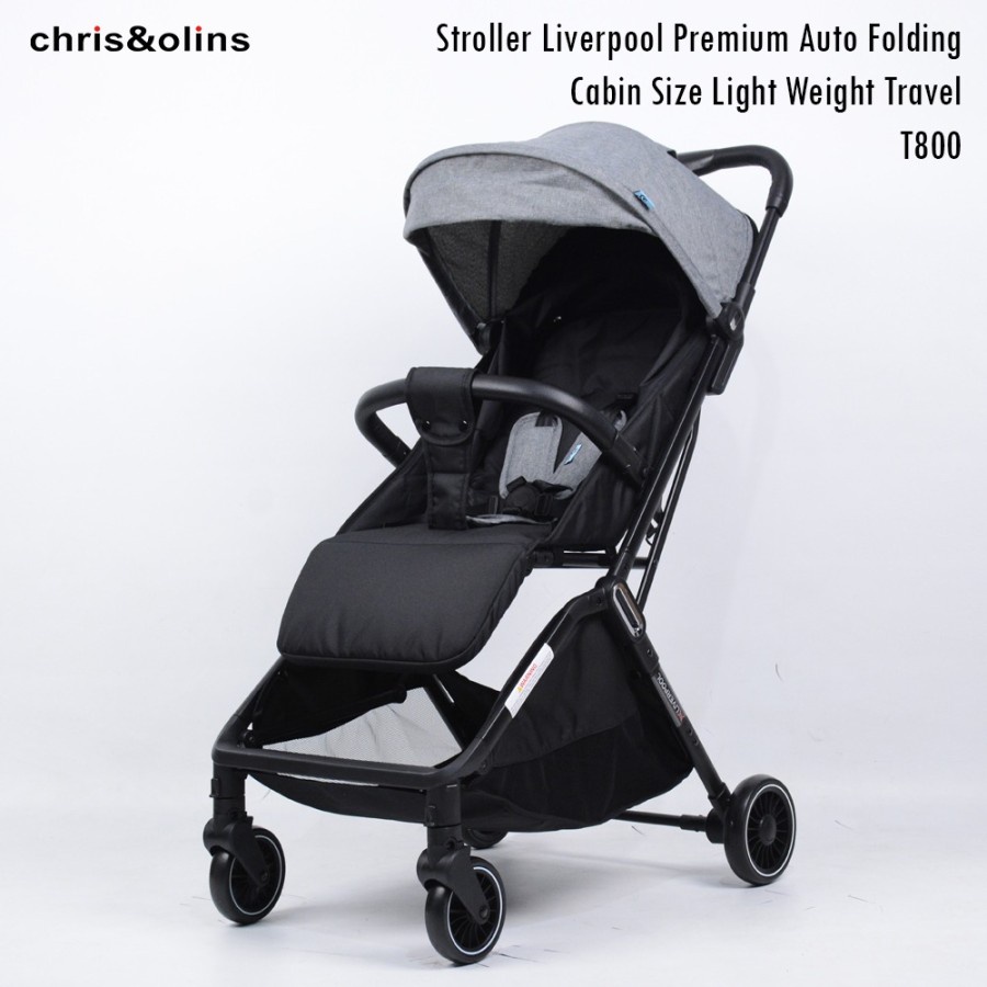 STROLLER CHRIS OLINS LIVERPOOL T-800 Premium Auto Folding Cabin Size