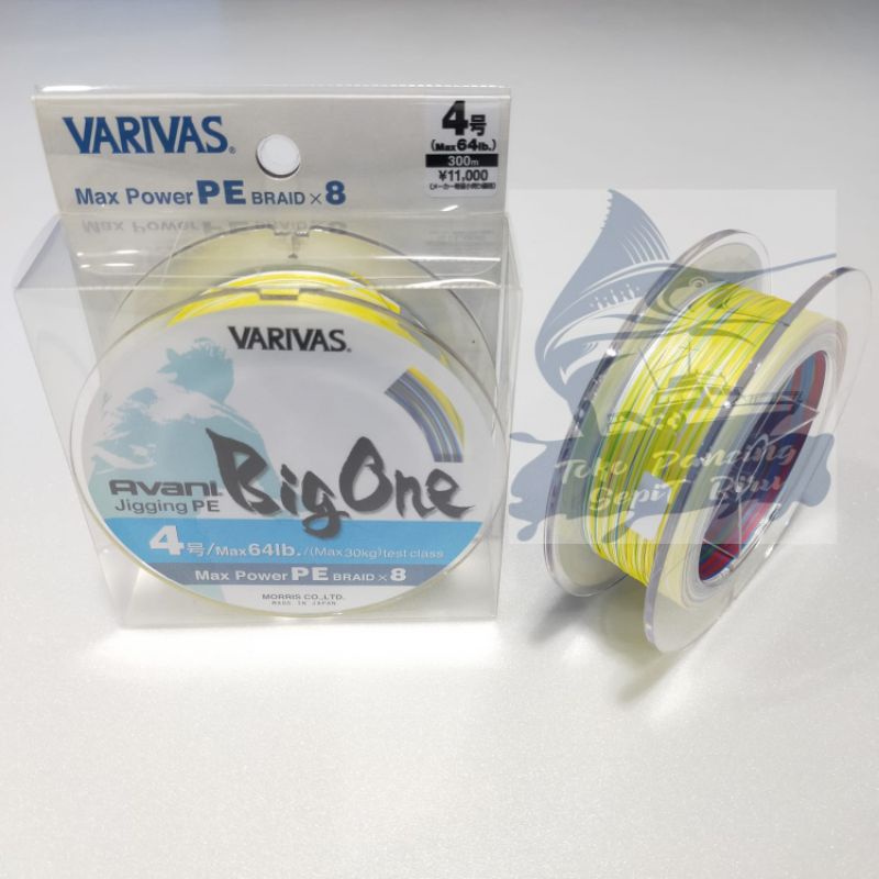 SENAR VARIVAS AVANI BIG ONE JIGGING PE 4 400m