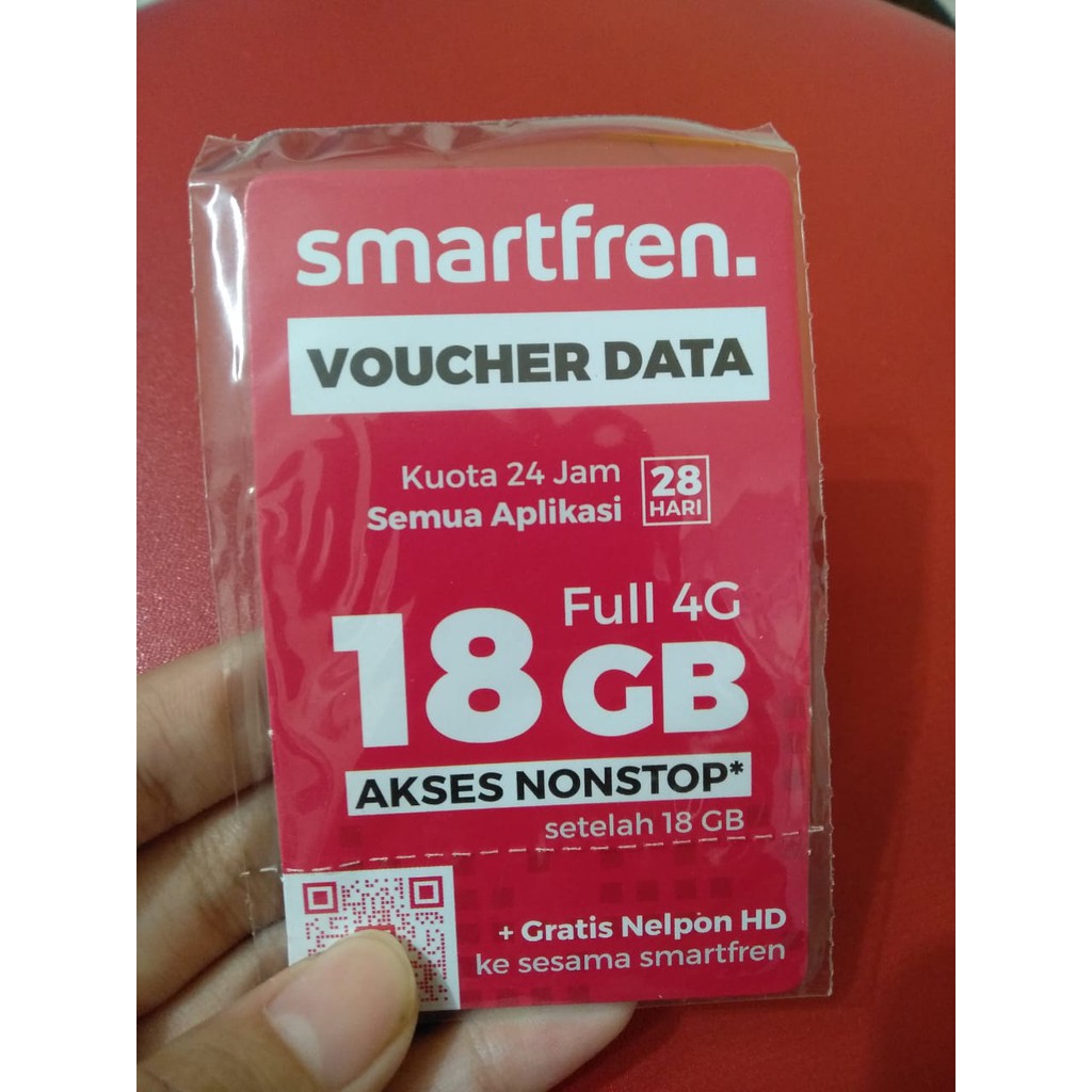 SMARTFREN VOUCHER 18GB NONSTOP