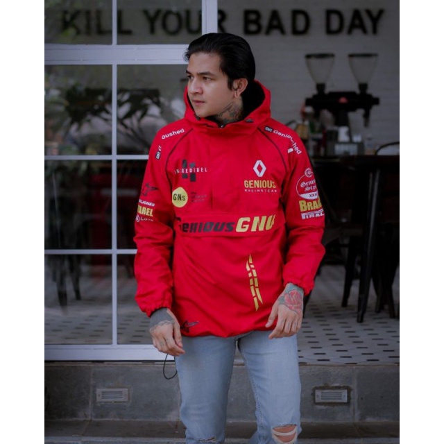 Jaket Cagoule Genious Nascar New Design