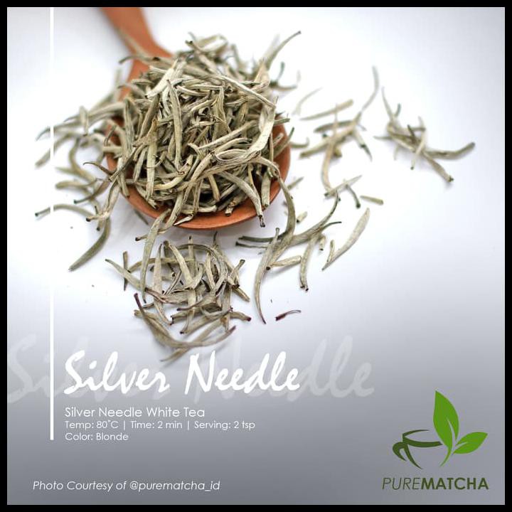 

Artisan Cafe Tea Silver Neddle Indonesia White Tea Teh Putih 100Gr