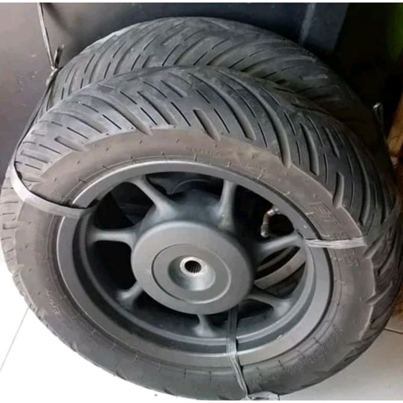 VELG RACING DEPAN & BELAKANG HONDA SCOOPY NEW Original Lepasan Motor