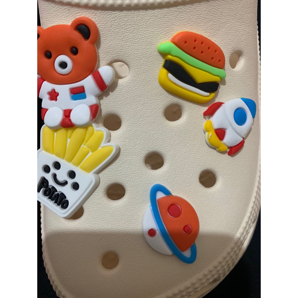 Sandal wanita remaja classic Bae Clog platform Jibbitz lucu / Sandal Fashion Wanita Mode Bae Clog