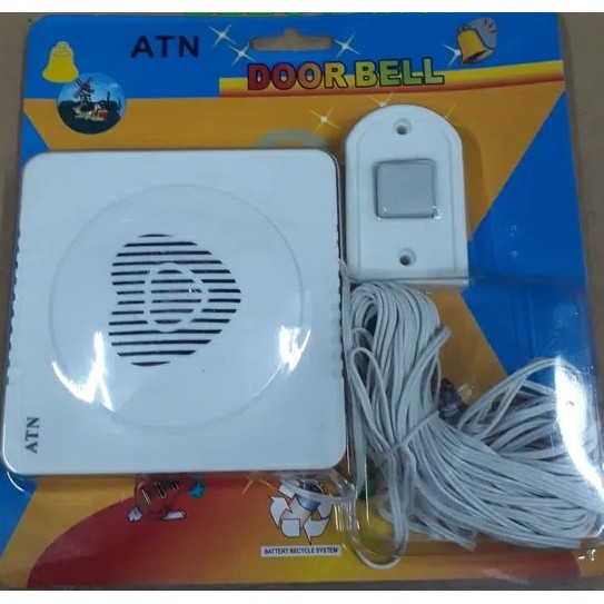 Bel rumah atn door bell kabel  bel baterai