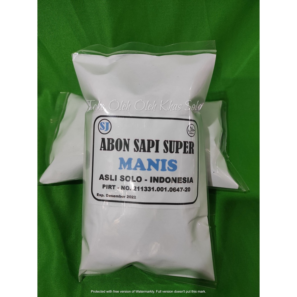 

ABON SAPI SUPER ASLI SOLO (RASA MANIS/PEDAS)