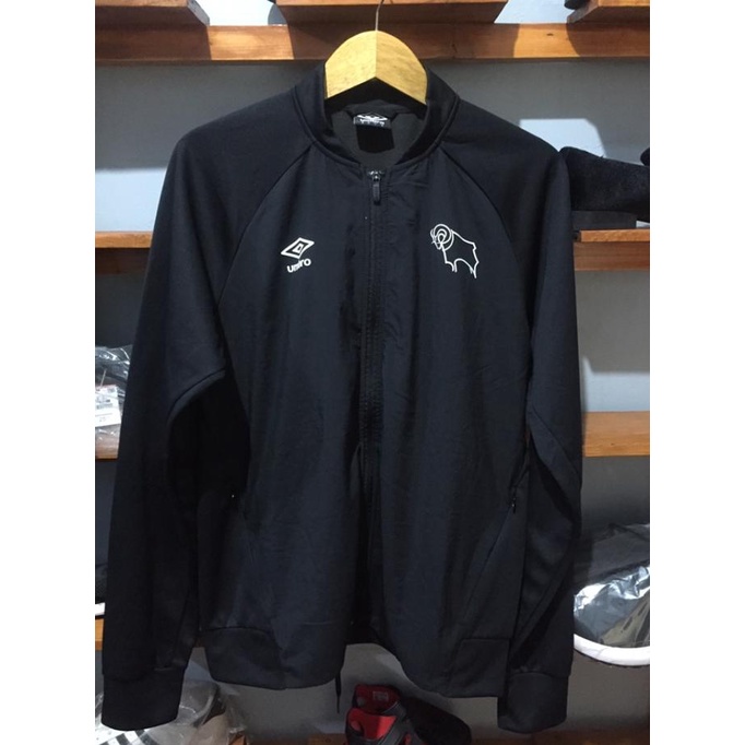 JAKET BOMBER UMBRO BLACK ORIGINAL