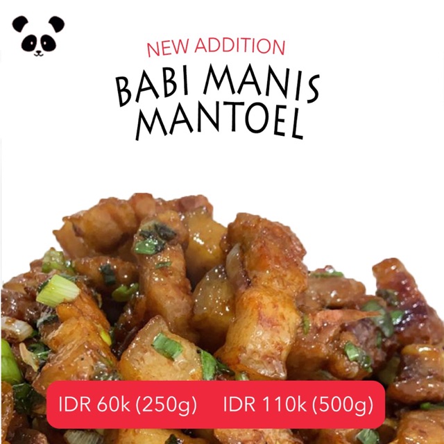 

Babi Samcan Manis Mantoel - Ready to Eat