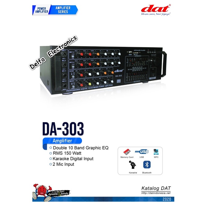 Power Amplifier DAT DA-303