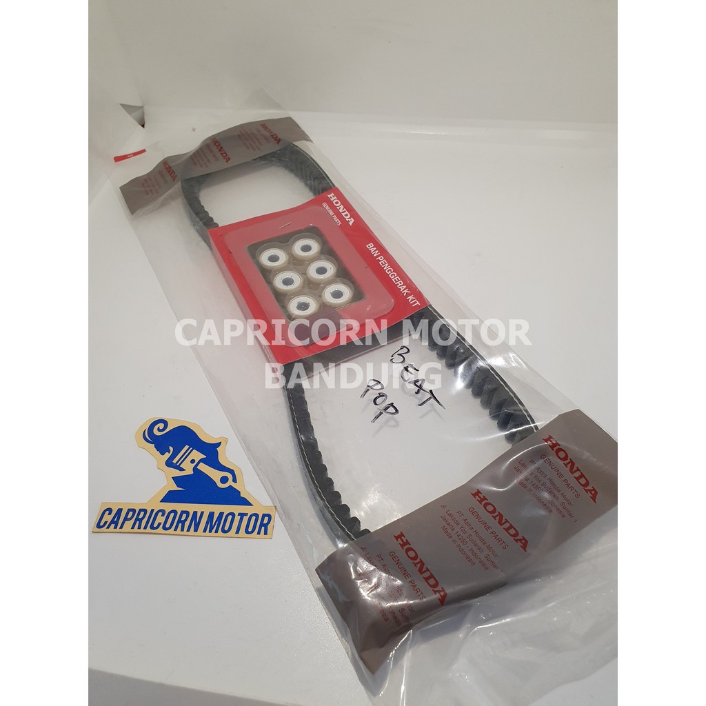 ASLI ORIGINAL VANBELT SET ROLLER BEAT POP K44 ORI AHM VBELT VBEL