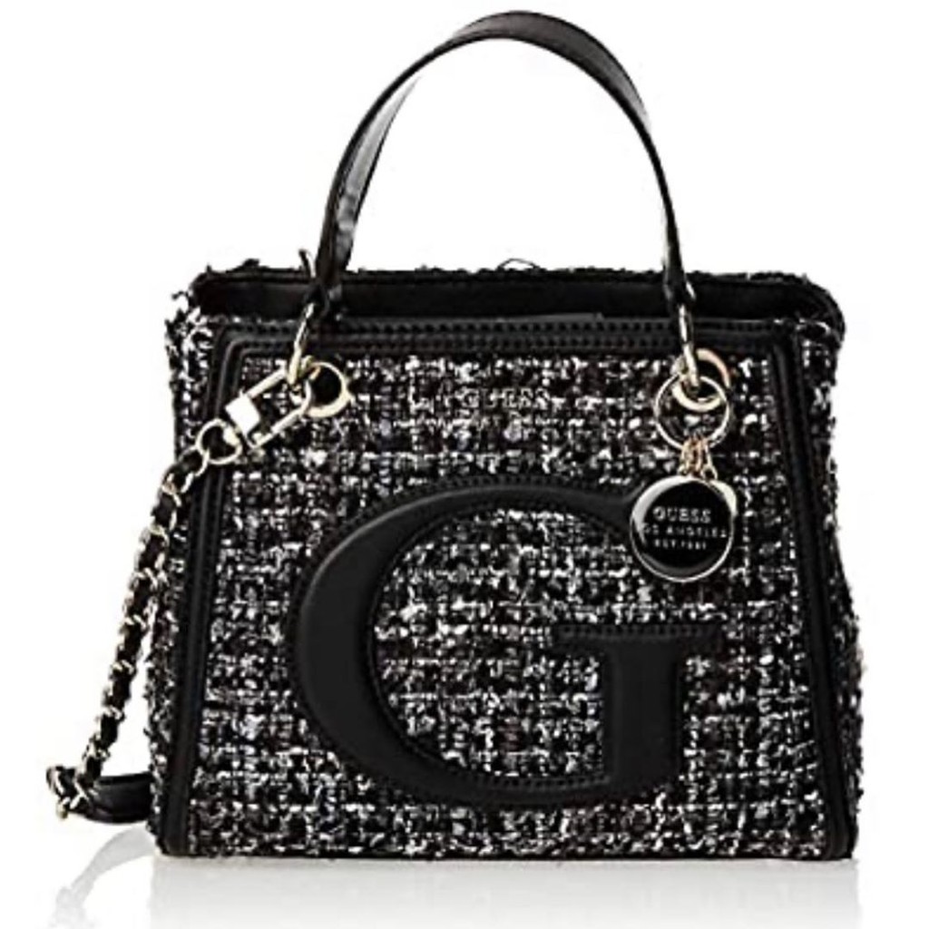 GUESS CRYSSI BLACK RAJUT ORIGINAL / TAS GUESS ORI MURAH BANGETTT