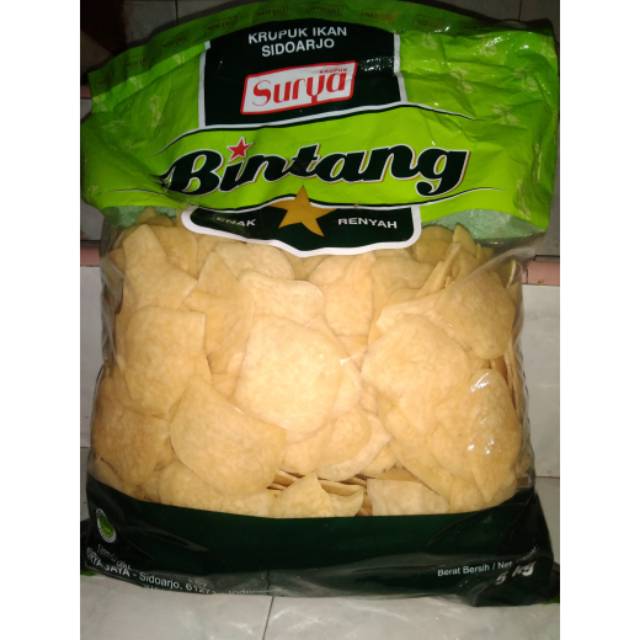 

KERUPUK IKAN BINTANG SURYA 5 KG