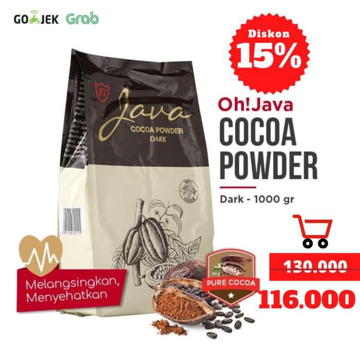 

PROMO - OH!JAVA DARK COCOA POWDER 1000G DARK CHOCOLATE| ASLI (BUKAN REPACK)