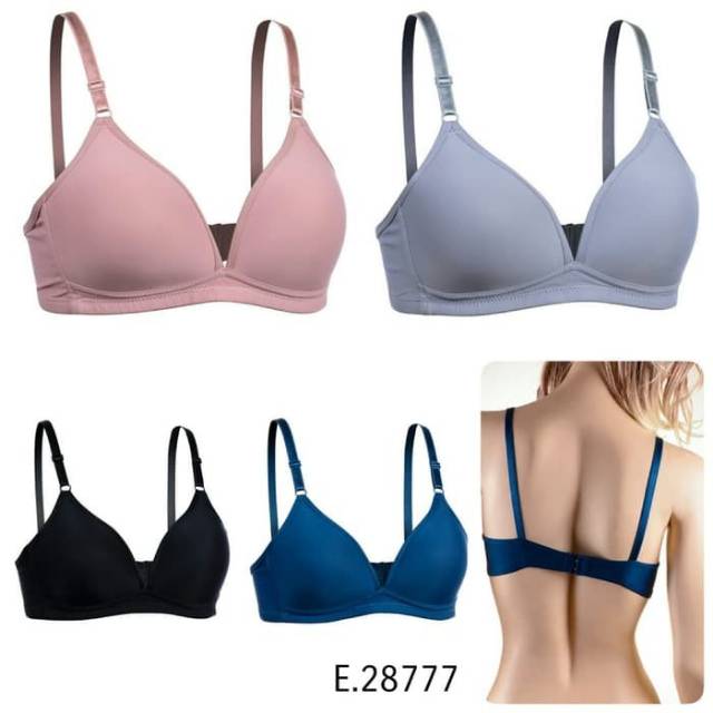 BH TANPA KAWAT BUSA TIPIS KAIT 2 BRA ELENA 28777