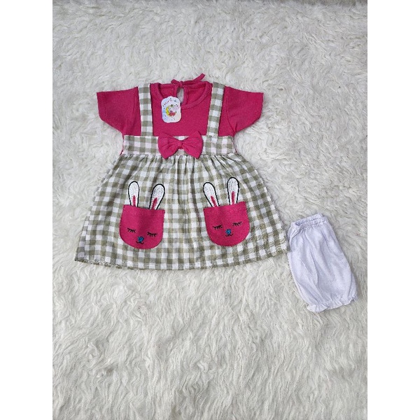 baju bayi perempuan dress baby girl jeb8