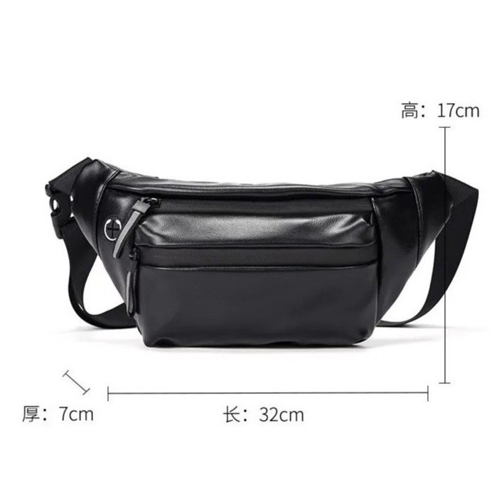 Waistbag Tas Selempang Waist Bag Tas Slempang Waisbag Waitsbag Weistbag Weisbag Pria Waterproof PJ05