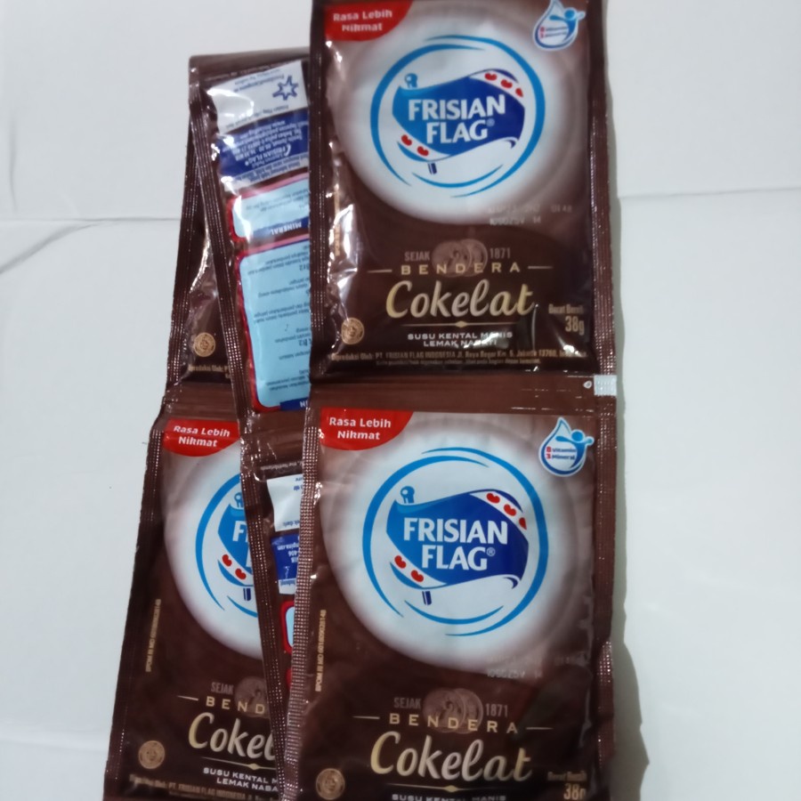 Susu Kental Manis Frisian Flag Vanilla Coklat 6x38gr