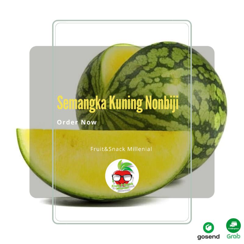 

Semangka Kuning Non Biji 1 pcs