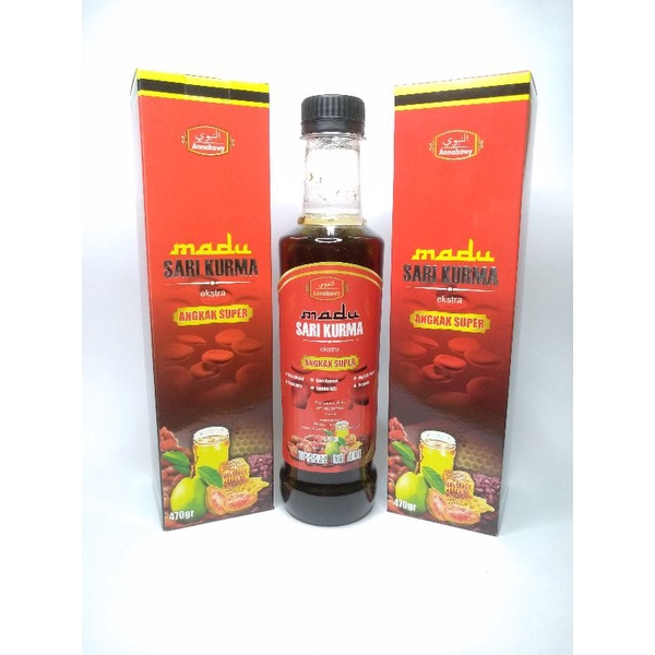 

Madu Sari Kurma Extra Angkak super 470gr