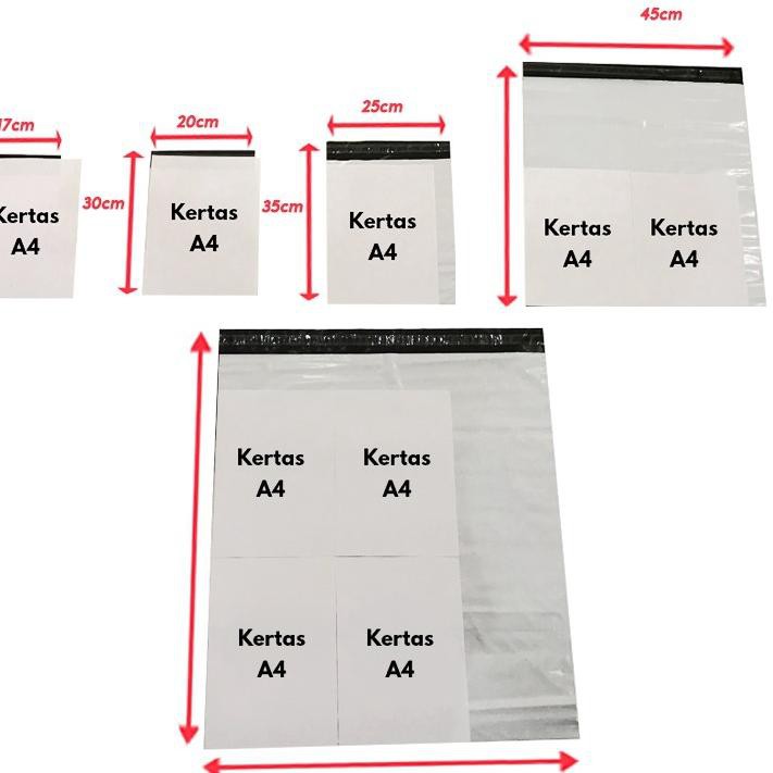 

WL75B4 Polymailer Plastik Packing Kemasan 20x30 cm Hijau Tua (100pcs) ,!
