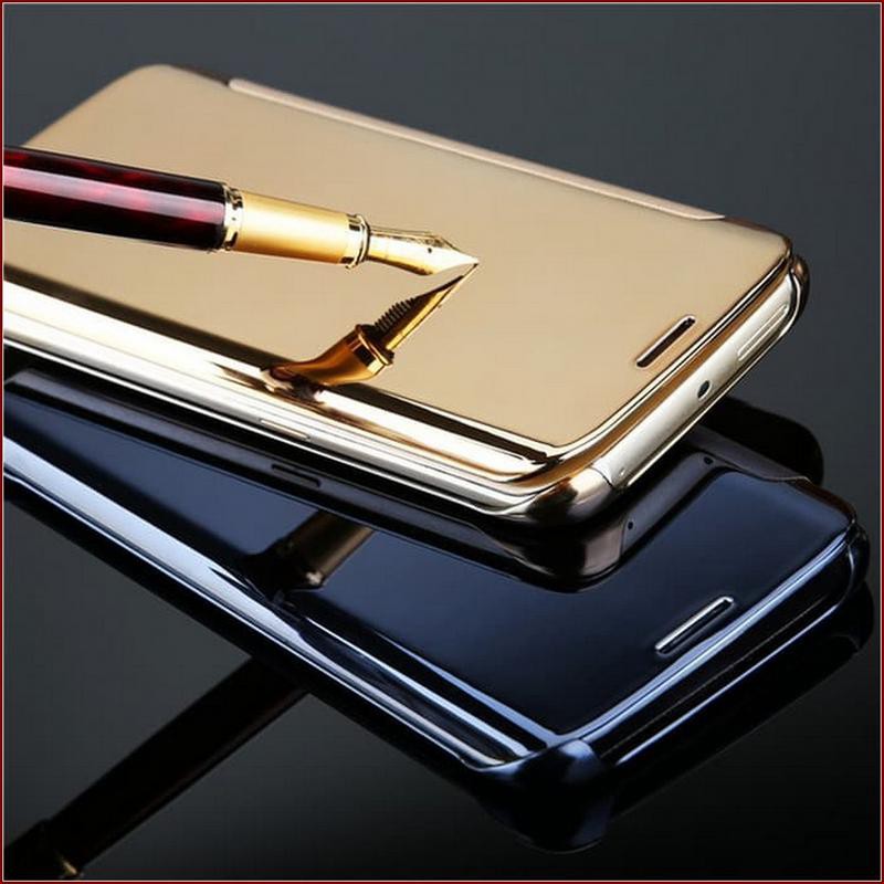 Samsung S7 | Mirror Cover Flip Case For Samsung Galaxy S7 Flat