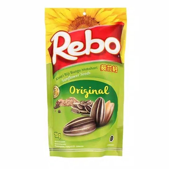 

Rebo Kuaci Bunga Matahari Original 150 gr