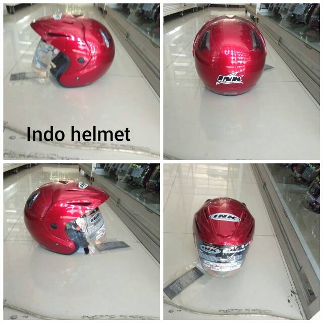 HELM INK CX 22 RED MAROON ORIGINAL INK CX 22 GRATIS BUBLE WRAP