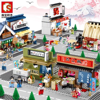 Mainan Balok Susun Model Lego Bentuk Toko Pancake Dan Teh Mainan Balok Susun Model Lego Bentuk Toko Pancake Dan Teh