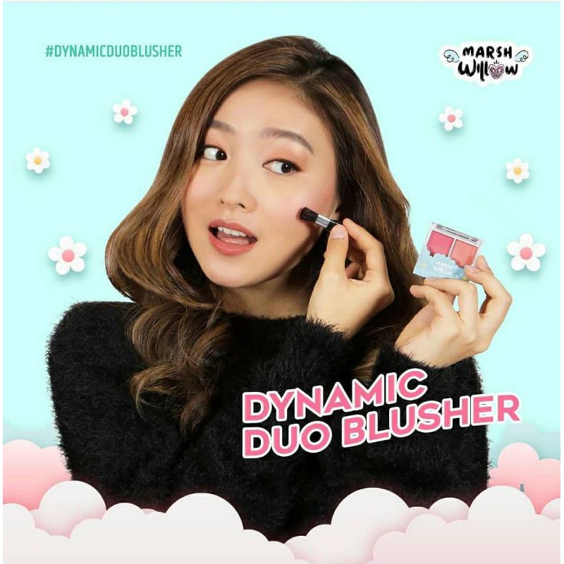 MarshWillow Dynamic Duo Blusher | Blush On Matte | Shimmer by Natasha Wilona BPOM