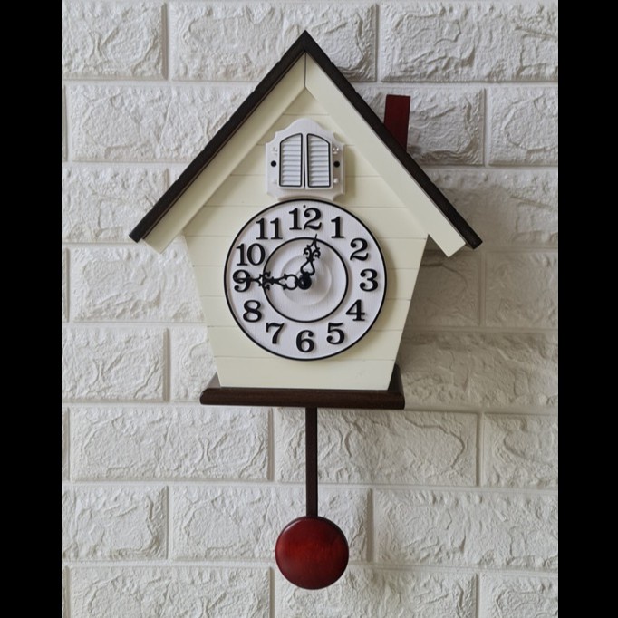 Jam Dinding Kukuk Import 6061 W-A