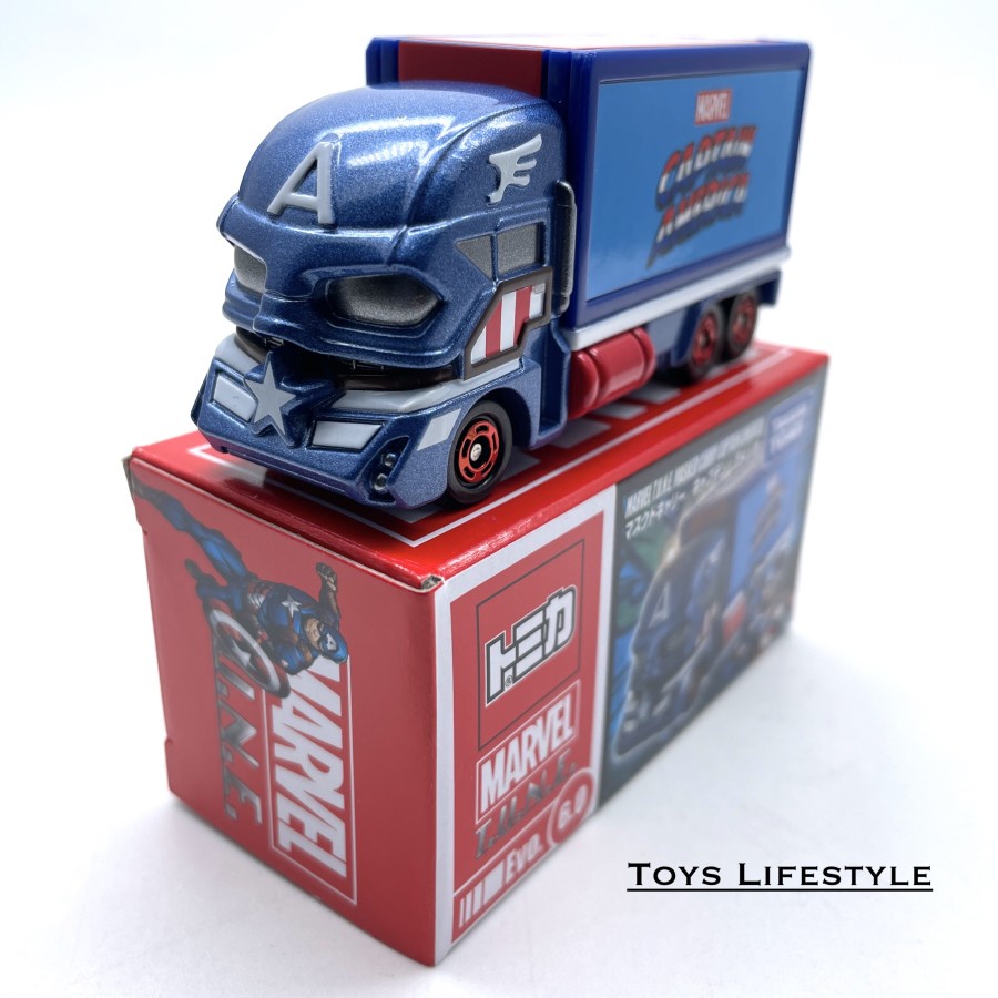 Mobil Tomica Diecast Marvel TUNE Masked Carry Hero Ad Truck