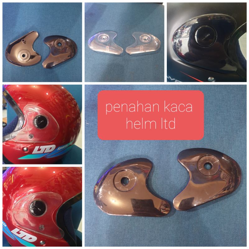 PENAHAN KACA / KUPINGAN  HELM LTD ORI MALAYSIA