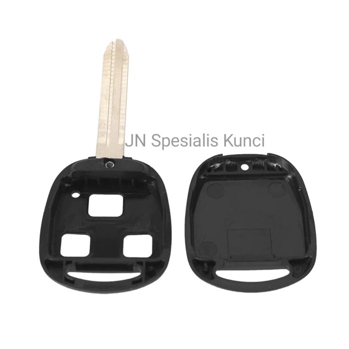 CASING KUNCI TOYOTA LAND CRUISER ,CAMRY ,COROLLA FJ TOMBOL 3 KOTAK